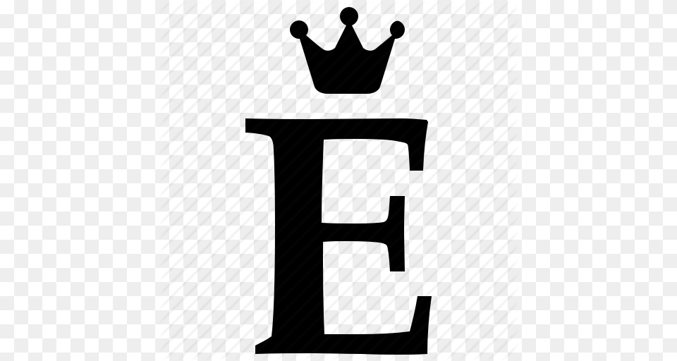 Alphabet Crown E English Letter Royal Icon Free Png