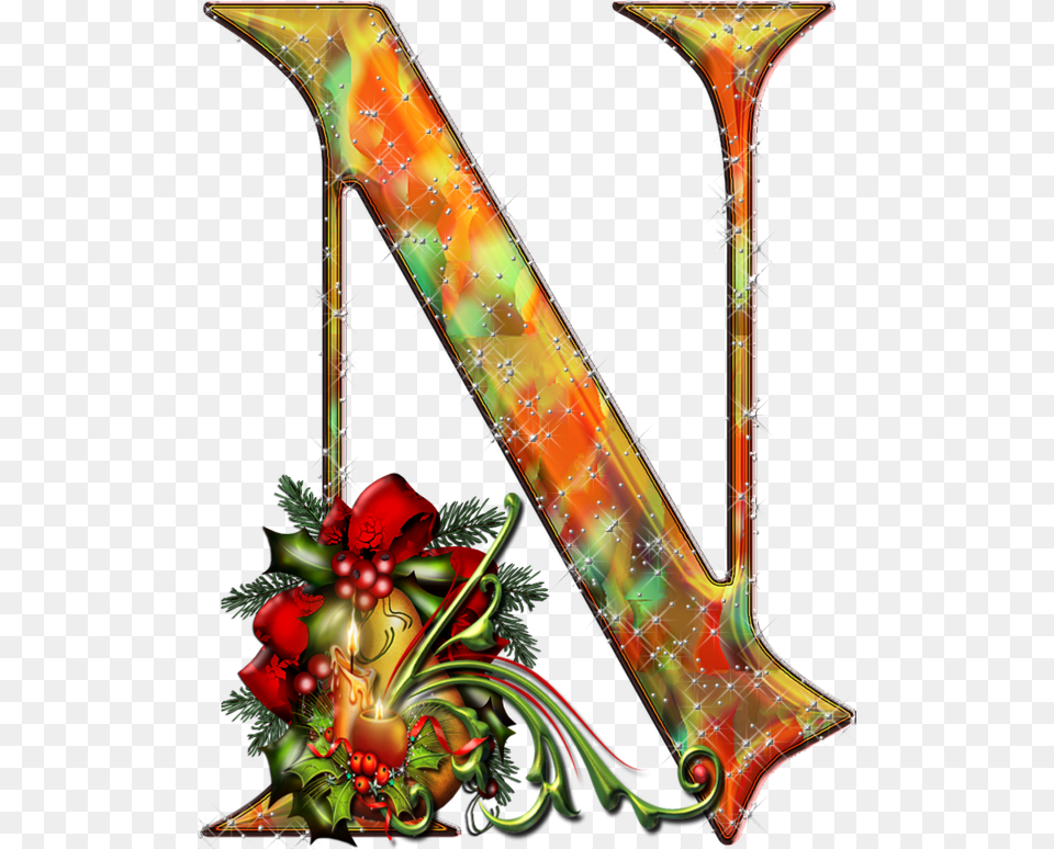 Alphabet De Noel 18 Christmas Alphabet Letters, Art, Graphics, Floral Design, Pattern Free Transparent Png