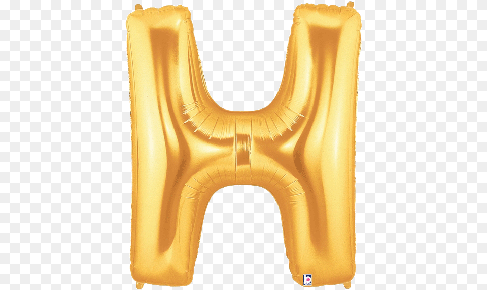 Alphabet Foil Balloons H, Clothing, Lifejacket, Vest, Inflatable Free Png Download
