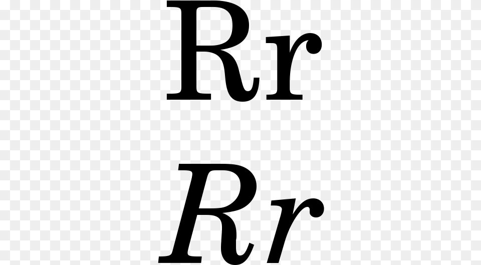 Alphabet Latin R R Latin, Gray Free Png