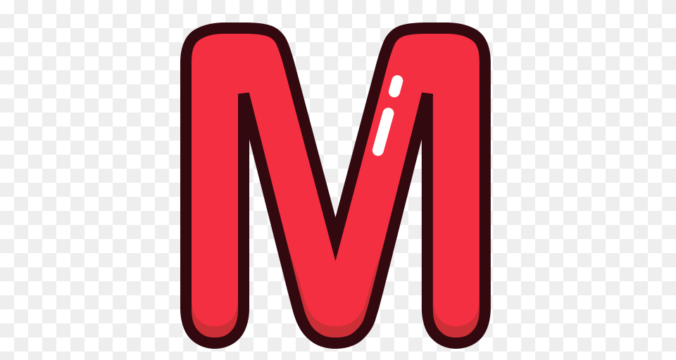 Alphabet Letter Letters M Red Icon, Logo Free Png Download