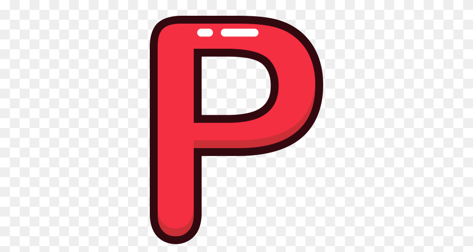 Alphabet Letter Letters P Red Icon, Number, Symbol, Text, Logo Png Image