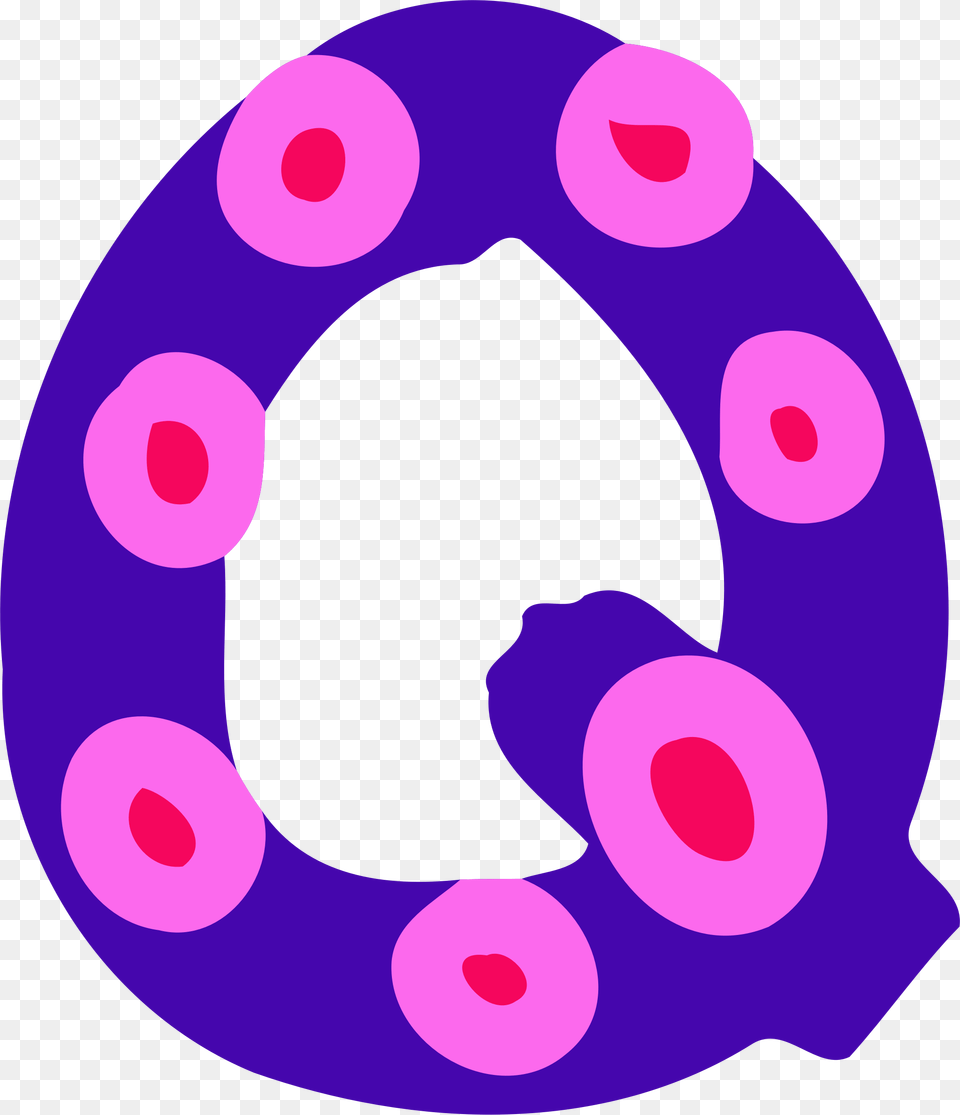 Alphabet Letter Q Clip Art, Purple, Disk Png