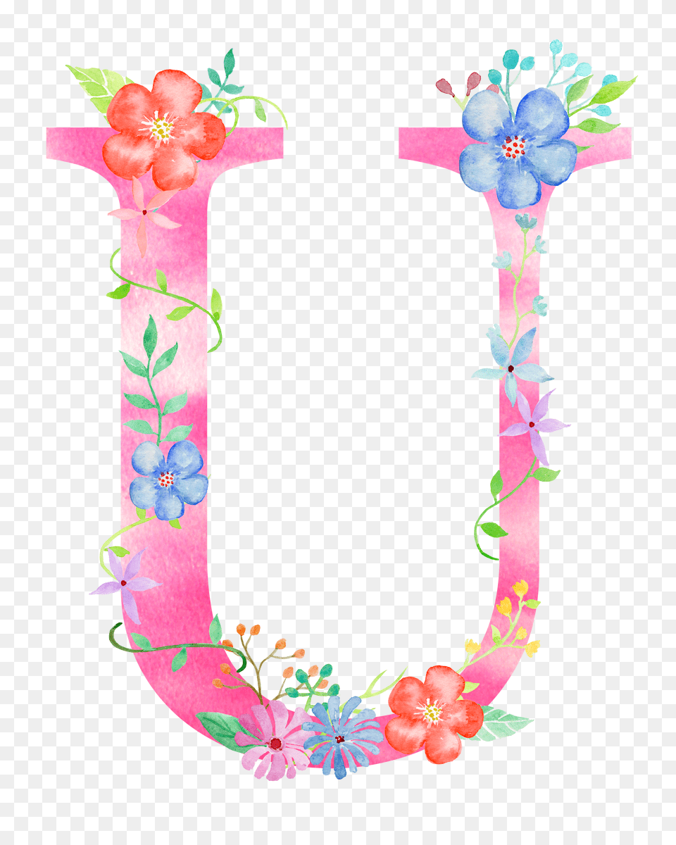 Alphabet Lettering, Flower, Flower Arrangement, Plant, Art Free Png