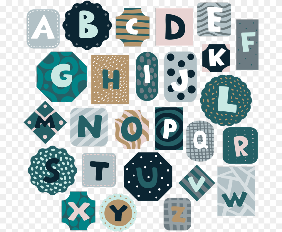 Alphabet Nordic Style Alphabet Wall Decal Alphabet For Toddlers, Text, Scoreboard, Number, Symbol Free Png