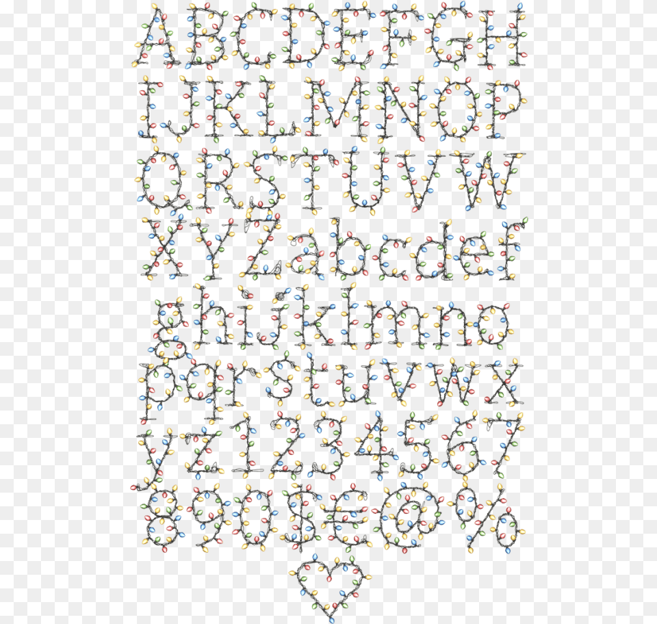 Alphabet Of Color Garland Motif, Accessories, Jewelry, Necklace, Paper Free Png
