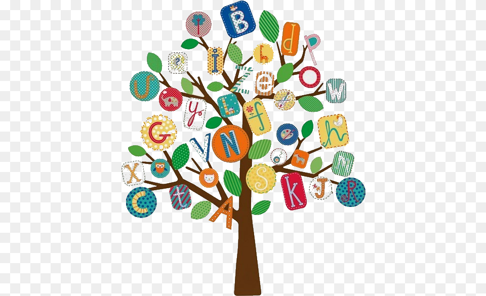 Alphabet Tree, Art, Collage, People, Person Free Transparent Png