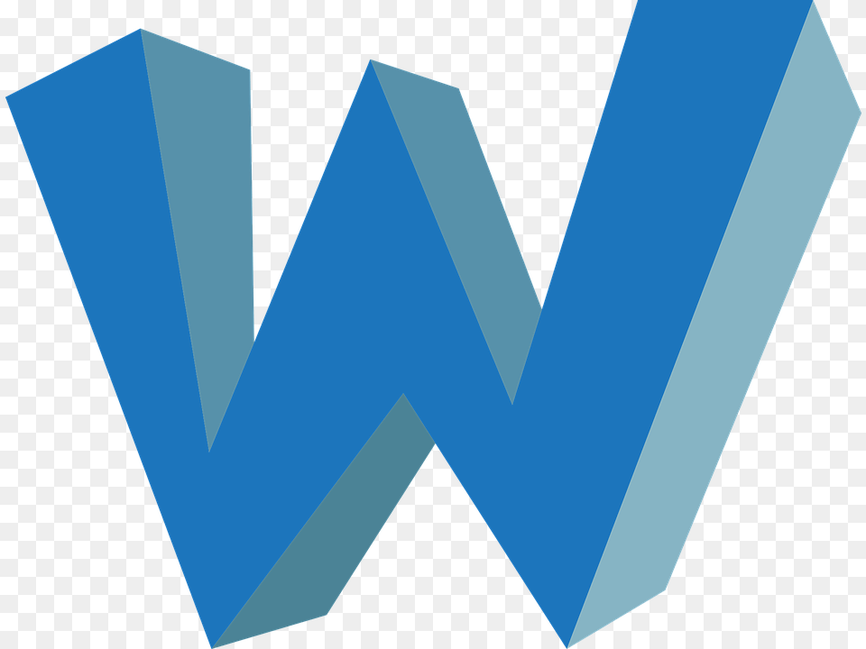 Alphabet W, Triangle, Logo, Paper Png Image