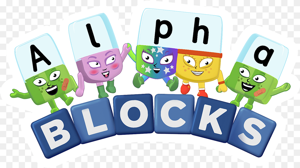 Alphablocks Learning Is Fun With Blocks Alphablocks Logo, Text, Number, Symbol, People Png