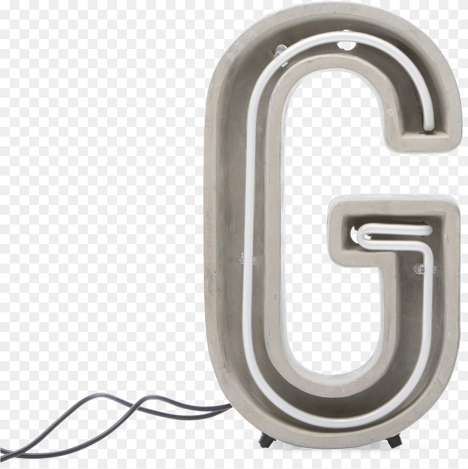 Alphacrete Concrete Neon Light G 0 Non Alphacrete Table Number, Symbol, Text Free Png