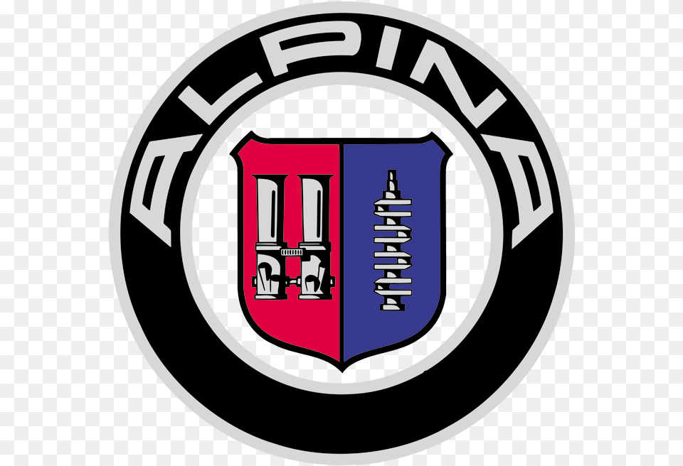 Alpina Logo Evolution History And Meaning Bmw Alpina Logo, Emblem, Symbol, Ammunition, Grenade Free Png Download