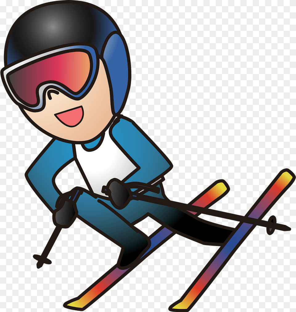 Alpine Skiing Clipart, Nature, Outdoors, Sport, Snow Png Image
