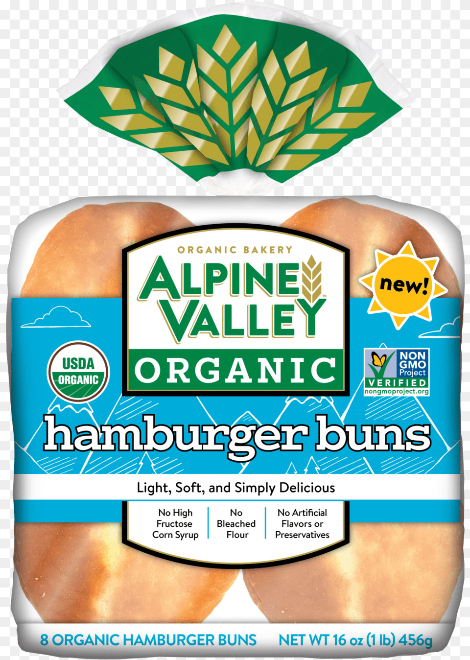 Alpine Valley Bread Bun, Advertisement, Poster, Food Png Image