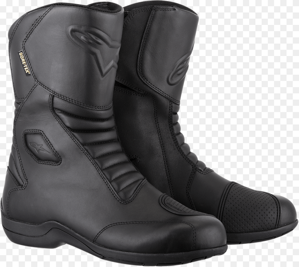 Alpinestars Web Gore Tex Waterproof Leather Motorcycle, Clothing, Footwear, Shoe, Boot Free Transparent Png