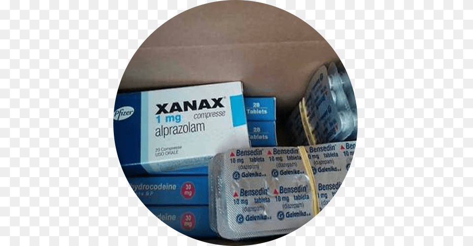 Alprazolam Is Used To Treat Anxiety And Panic Disorders Xanax, Can, Tin Free Png Download