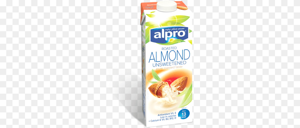 Alpro Almond Milk Unsweetened U Alpro Almond Unroasted Unsweetened Longlife Milk Alternative, Beverage, Food, Ketchup, Juice Png