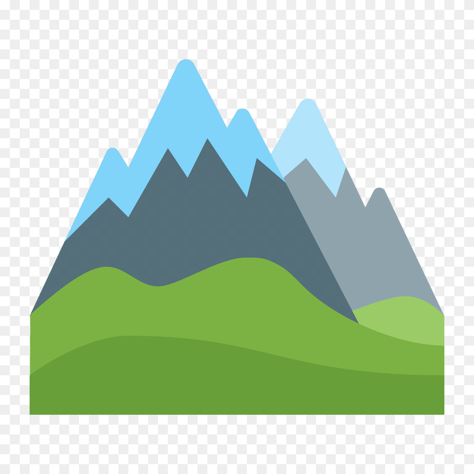 Alps Icon, Nature, Ice, Mountain, Mountain Range Png Image