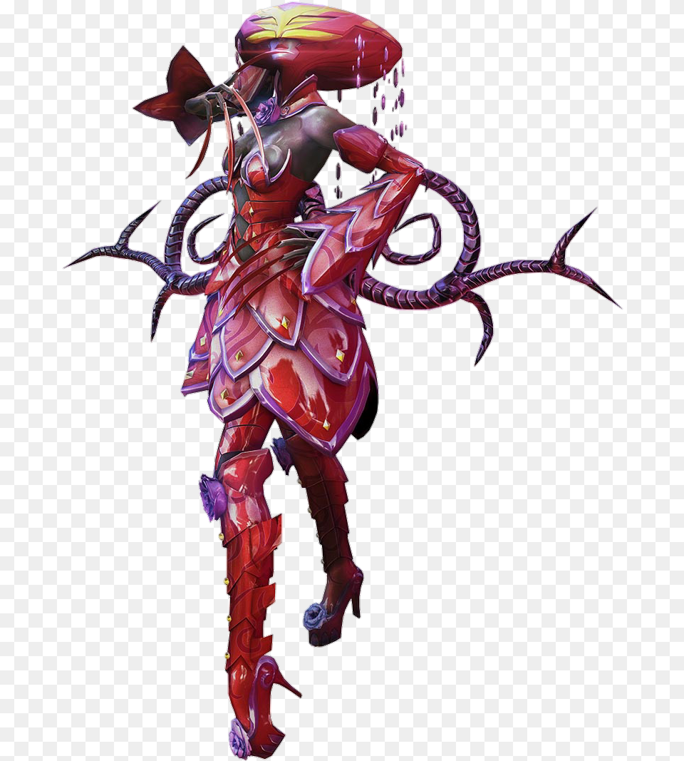 Alraune First Form Alraune Bayonetta, Adult, Female, Helmet, Person Png Image