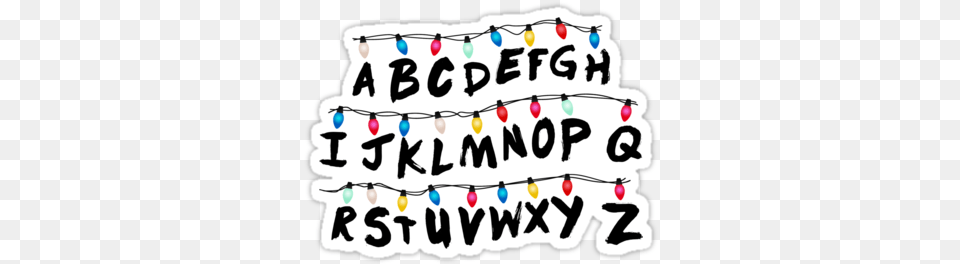 Also Buy This Artwork Stickers Tumblr Stranger Things, Text, Number, Symbol, Baby Free Png