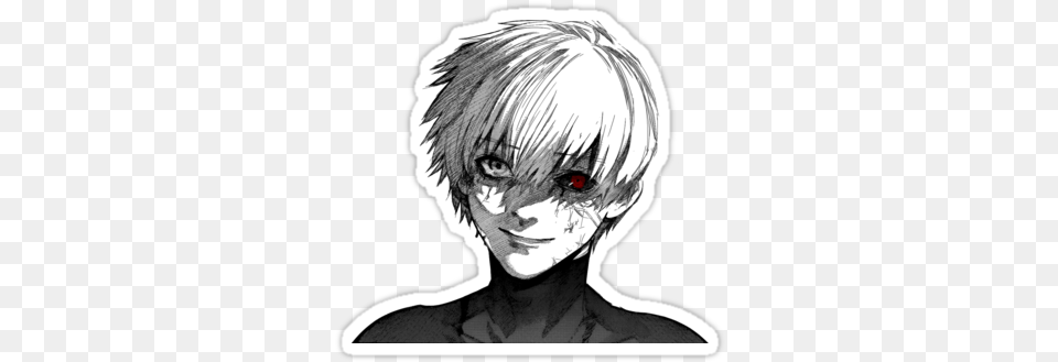 Also Buy This Artwork Tokyo Ghoul Anime Sticker, Adult, Person, Man, Male Free Transparent Png