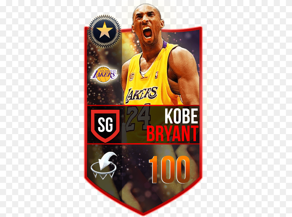 Also If You Wanna Help Me With Some Coins Thats Would Nba Live Mobile Kobe Bryant, Adult, Male, Man, Person Free Png
