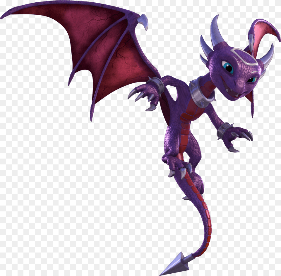 Also Seen That Sprocket Will Be Appearing But Skylanders Cynder, Dragon, Animal, Dinosaur, Reptile Free Png Download