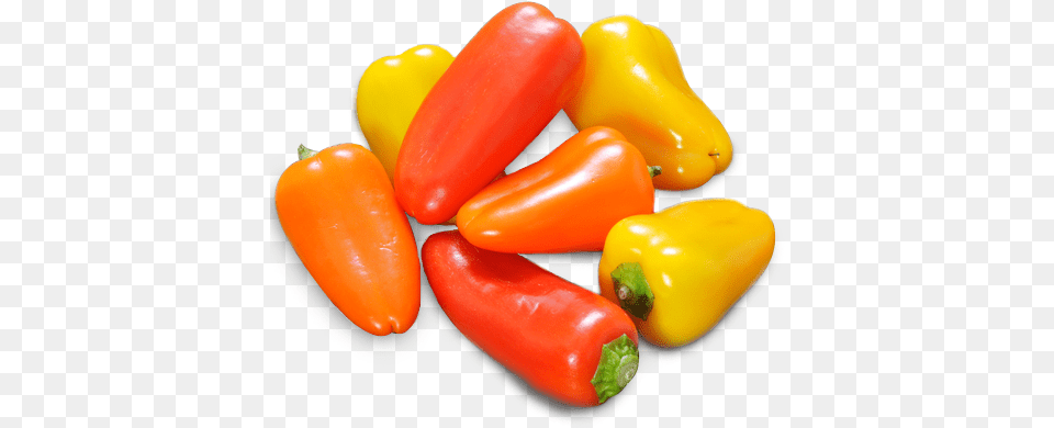 Also Sweet Mini Peppers Mini Sweet Peppers, Bell Pepper, Food, Pepper, Plant Free Transparent Png