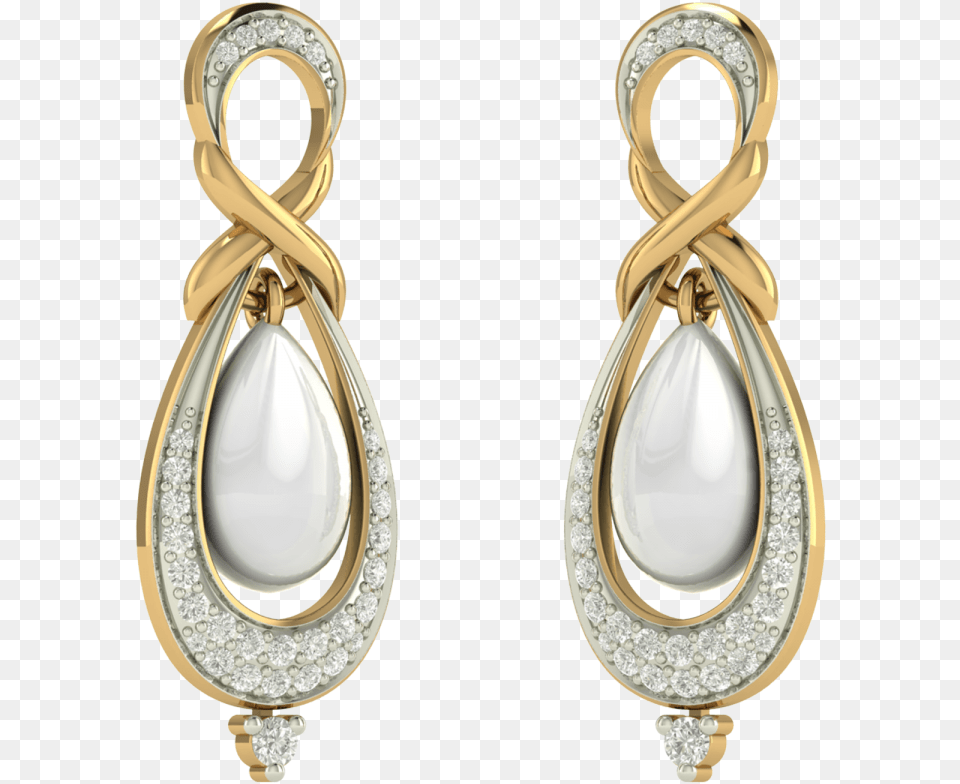 Alt Blush Baby Diamond Gold Earrings Cjer0028 Y1 Earrings, Accessories, Earring, Jewelry Free Png Download