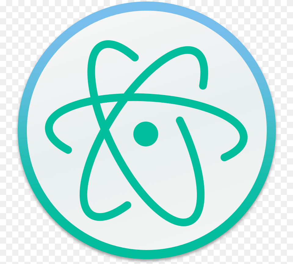 Alt Tag Atom Editor Icon Svg, Symbol, Disk, Logo, Text Free Transparent Png