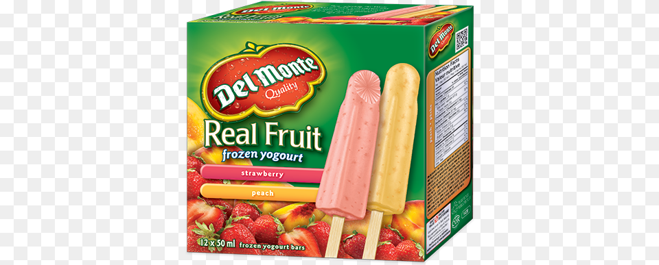 Alt Text Placeholder Del Monte Fruit Popsicles, Food, Ice Pop, Ketchup, Qr Code Free Png Download