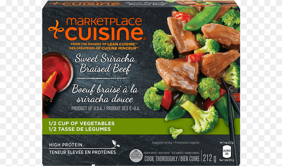 Alt Text Placeholder Marketplace Cuisine Marketplace Cuisine Sriracha Braised, Advertisement, Poster, Food, Produce Free Png