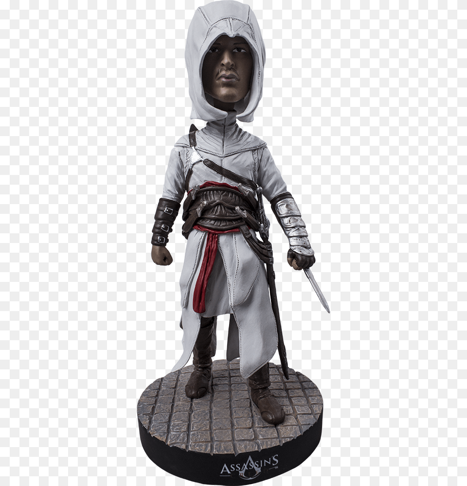 Altair Resin Bobble Head Assassin39s Creed Bobblehead, Person, Face Free Transparent Png