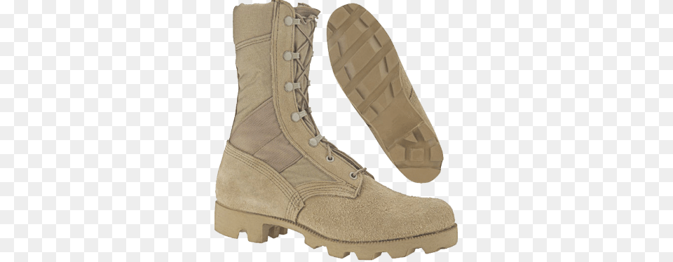 Altama 4156 Mil Spec Tandesert Boot Army Combat Boots, Clothing, Footwear, Shoe Png