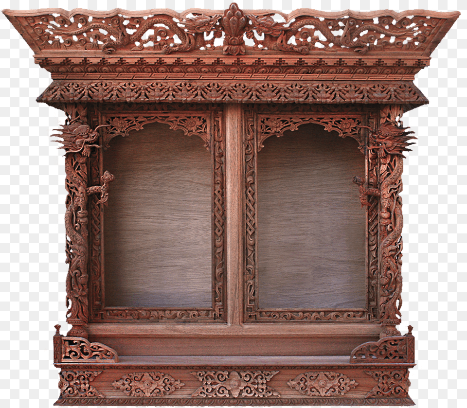 Altar Eight Double Window Cupboard, Closet, Furniture, Cabinet Free Png Download