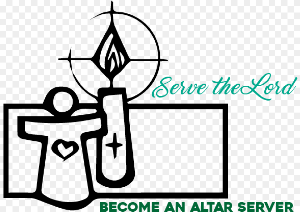 Altar Servers Become An Altar Server, Green, Text Free Transparent Png