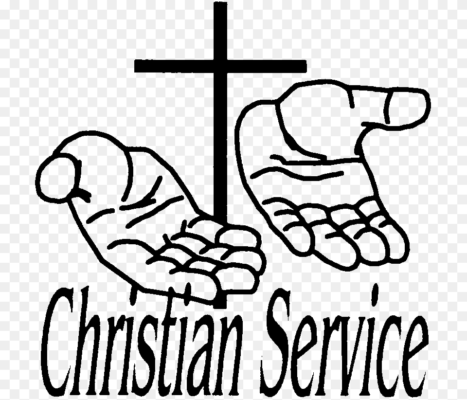 Altar Servers Clip Art Black, Cross, Symbol, Face, Head Free Png