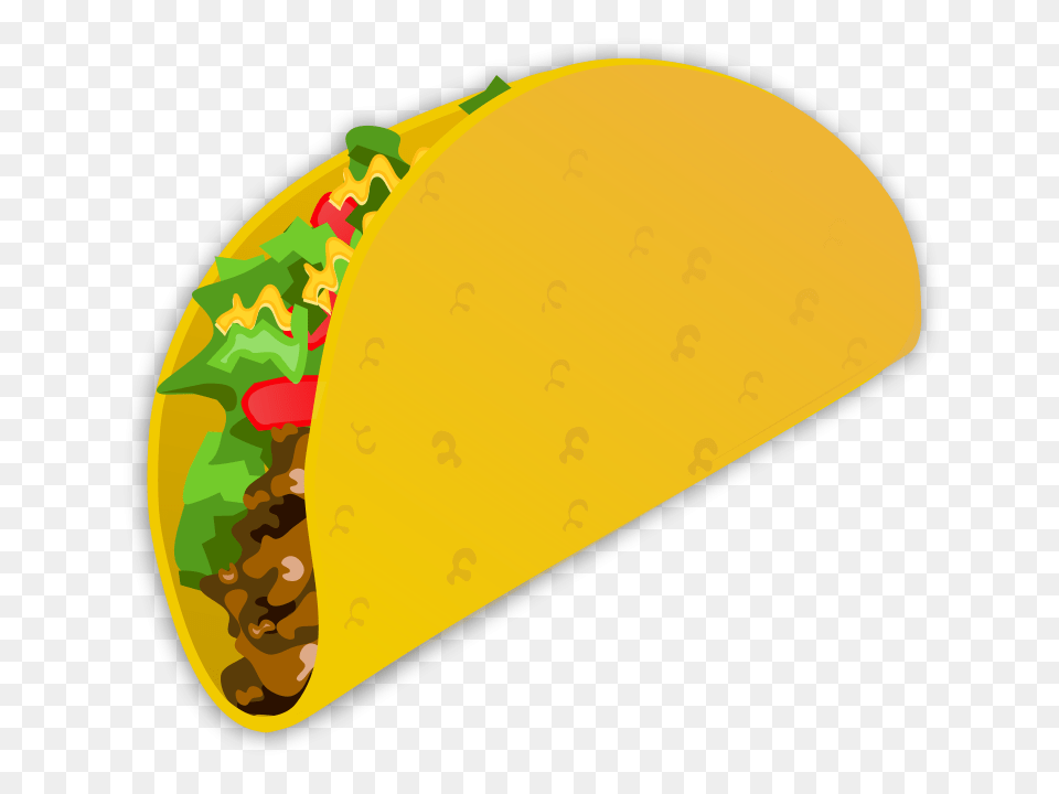 Altcartoon Food Clipart Titlecartoon Food Clipart, Taco, Clothing, Hardhat, Helmet Png Image