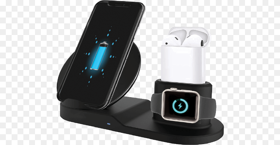 Altec Lansing 3 In1 Charging Station For Mfi Apple Watch Carregador 3 Em 1, Electronics, Phone, Mobile Phone Png Image