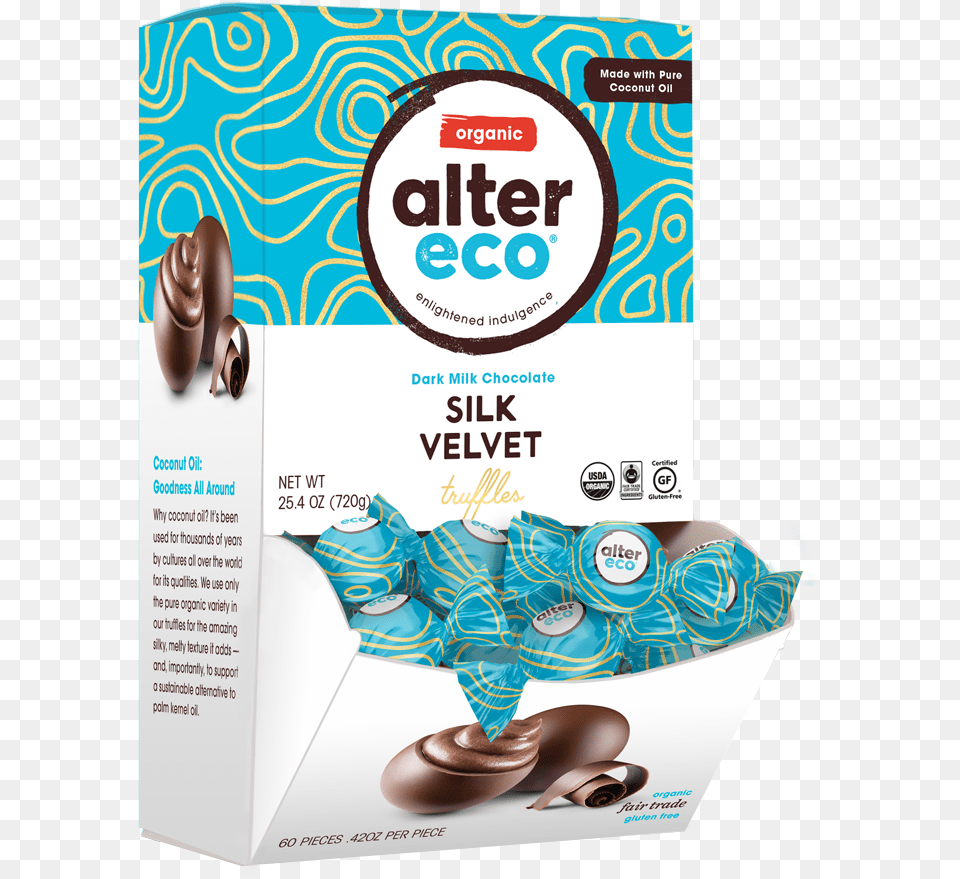 Alter Eco Super Dark Truffle, Advertisement, Poster Png Image