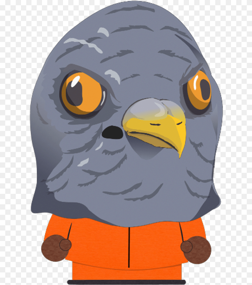 Alter Ego Kenny Pigeon Mask Cartoon, Animal, Beak, Bird, Baby Png Image
