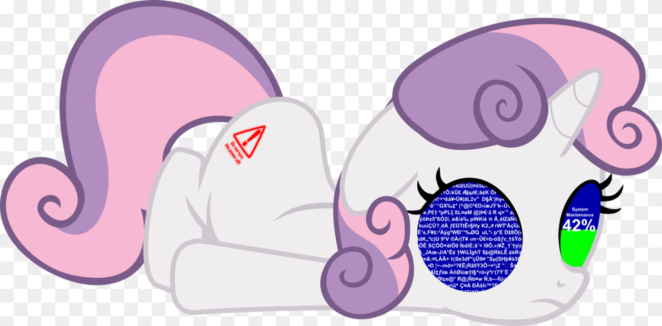 Alternate Cutie Mark Artist My Little Pony Base Robot, Text Free Png Download