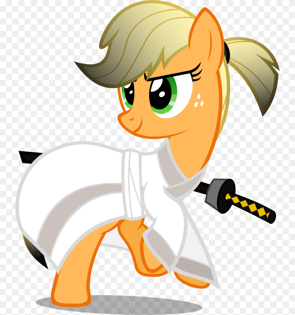 Alternate Hairstyle Applejack Artist My Little Pony Samurai Jack, Baby, Person, Face, Head Free Png
