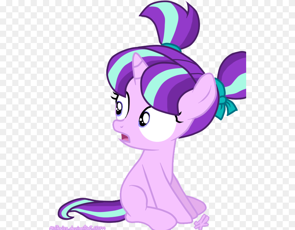 Alternate Hairstyle Artist My Little Pony Young Starlight Glimmer, Purple, Publication, Book, Comics Png