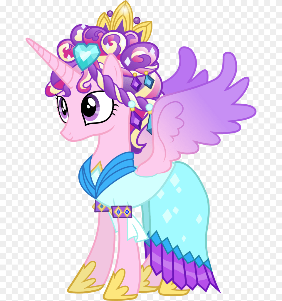 Alternate Hairstyle Artist Princess Cadence Crystal Empire, Book, Comics, Publication, Baby Free Png