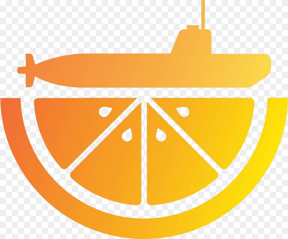Alternative Logo Orange Icon Black, Citrus Fruit, Food, Fruit, Plant Png Image