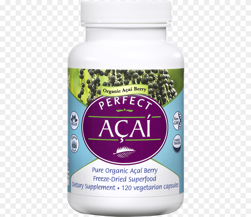 Alternative Views 100 Pure Perfect Acai Berry Acai Capsules 120 Caps, Herbal, Herbs, Plant, Astragalus Free Transparent Png