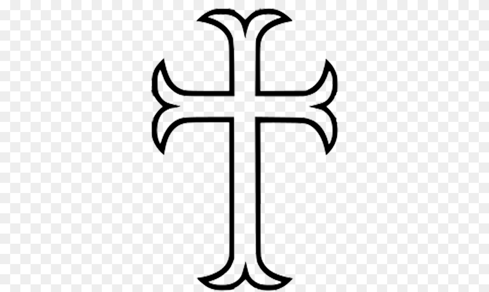 Alternatively Known As The Syriac Orthodox Cross It Syrian Orthodox Cross Tattoo, Electronics, Hardware, Hook, Symbol Png Image