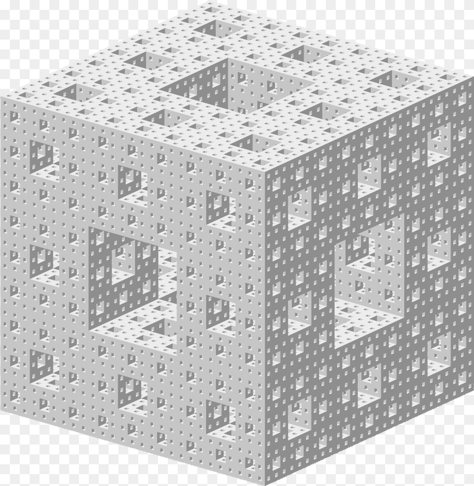 Alternatively Menger Sponge, Box, Furniture Free Png