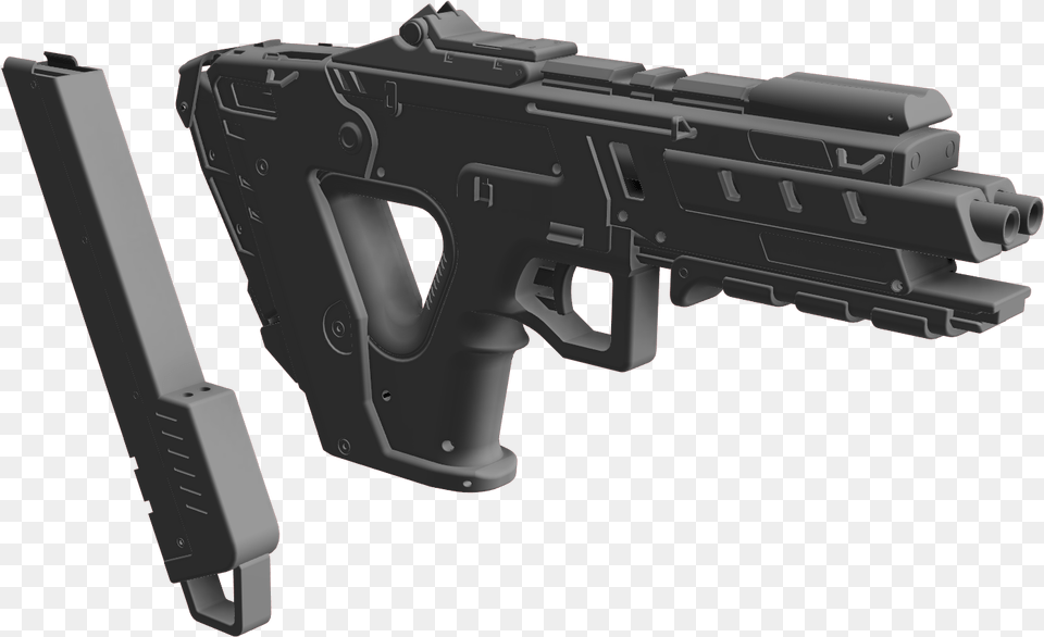 Alternator Gun Titanfall, Firearm, Handgun, Weapon, Rifle Png Image