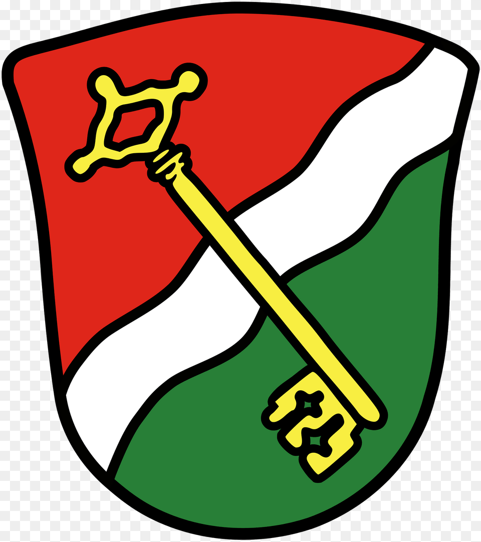 Altes Wappen Von Petersaurach Clipart, Key, Smoke Pipe Png Image